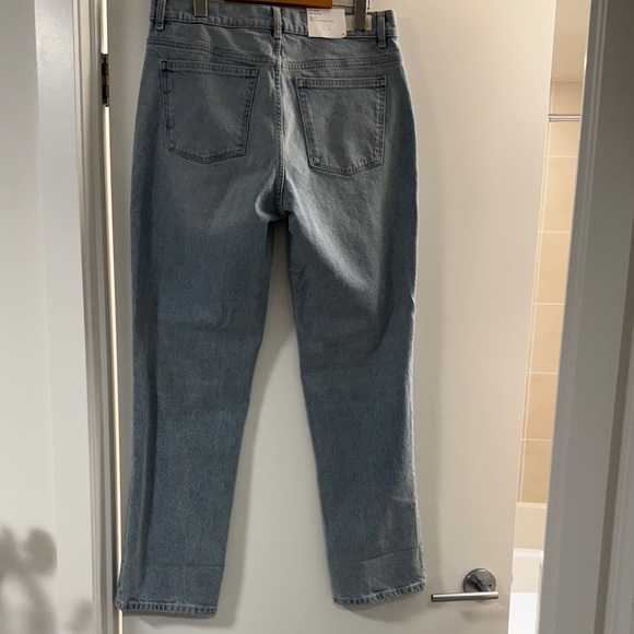 DL 1961 Straight High Rise Blue Jeans Sz 29 NEW - Picture 4 of 6